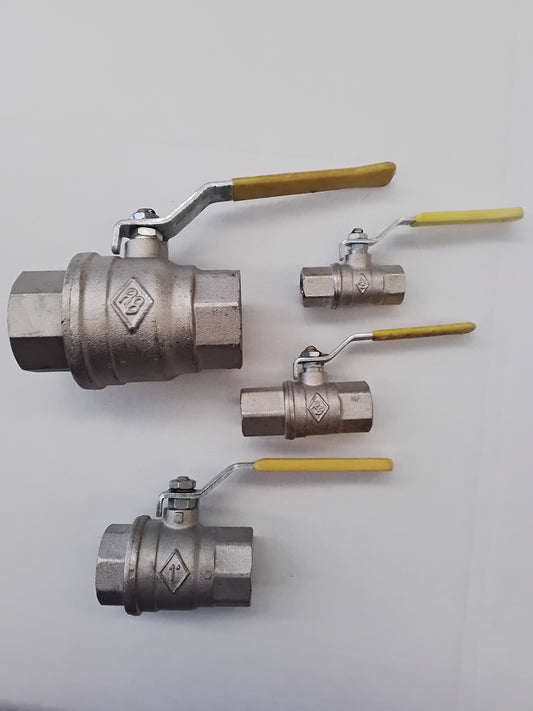 Ball valve full bore lever handle steel OFFER!!