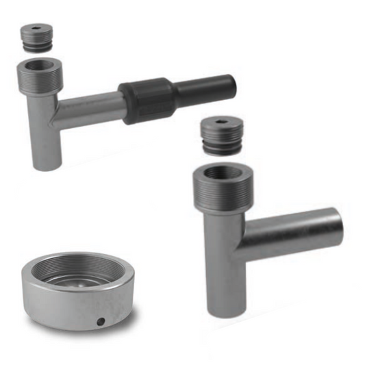 TERMINAL AND TEE AND CAP FOR MEDIUM PRESSURE LOADING CONNECTORS