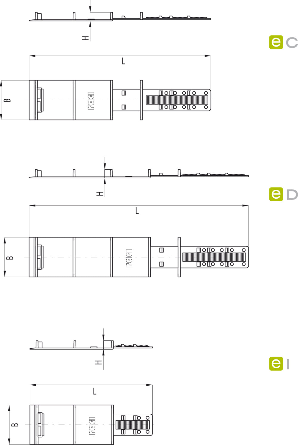 RACI SPACER COLLARS
