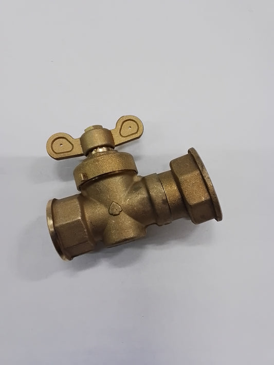 Tap with gas meter connection
