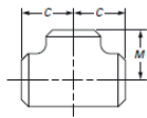 EQUAL TEE WITHOUT STD WELDING
