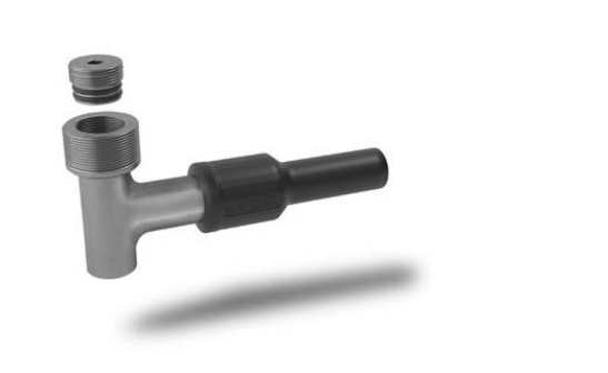 TERMINAL AND TEE AND CAP FOR MEDIUM PRESSURE LOADING CONNECTORS