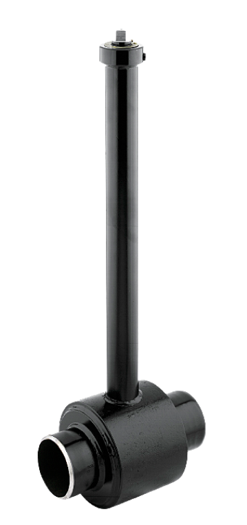 BALL VALVES WITH BUTT WELDING ENDS WITH FIXED MANEUVER EXTENSION